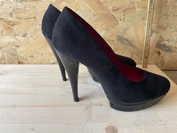 Scarpe tacco nere