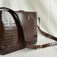 Borsa coccodrillo vero elegante