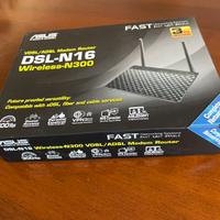 modem ruter asus dsl n16