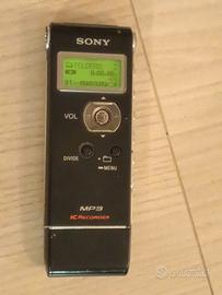 Sony MP3 registrazione vocale 