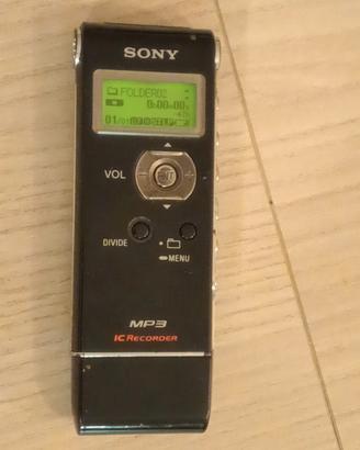 Sony MP3 registrazione vocale 