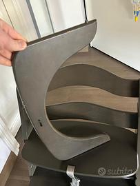Seggiolone in legno evolutivo