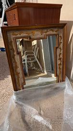 Specchio Vintage con Cornice Decorata