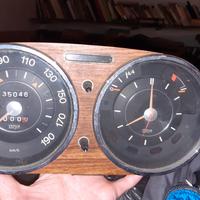 Cruscotto Fiat 125 con orologio