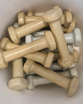 Pesi 2kg e bastoni 22mm doymos palestra