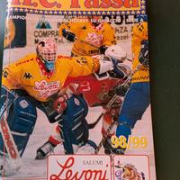 Libretto presentazione H.c. Fassa 1998/1999