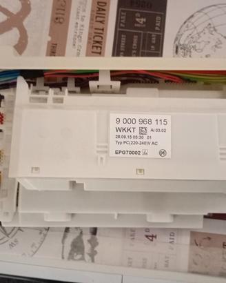 scheda elettronica lavastoviglie Bosch smv58l50ev