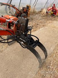 Pinza agriforest per miniescavatore