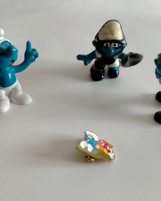 DA COLLEZIONE 3 PUFFI anni '80