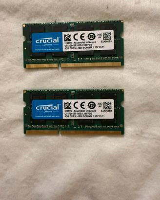 Ram 4GB DDR3L