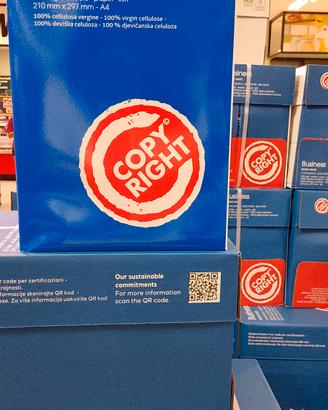 Risma 3 confezioni fogli carta stampante 