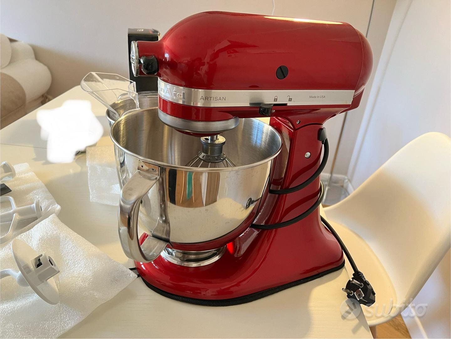 KitchenAid Artisan Planetaria Impastatrice Rossa 5KSM175PSECA