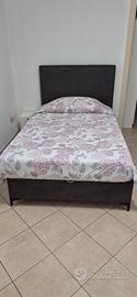 Letto 1 piazza e mezza con cassone +materasso