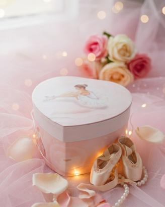 Carillon Portagioie Trousselier a forma di Cuore 