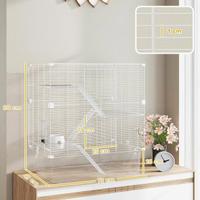 Gabbia più 2 ratti siamesi dumbo