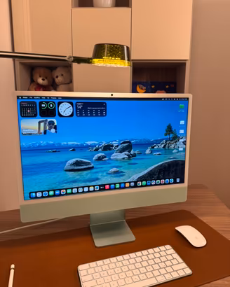 Apple iMac all in one verde m4 500 gb