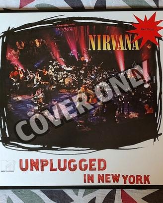 Nirvana Red Vinyl - Unplugged in New York - Cover