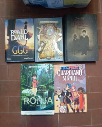 Lotto 5 Libri Ragazzi