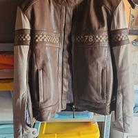 Giacca da moto in pelle