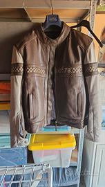 Giacca da moto in pelle