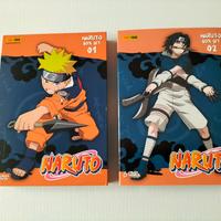 Naruto - DVD box 1 e 2 prima edizione Panini
