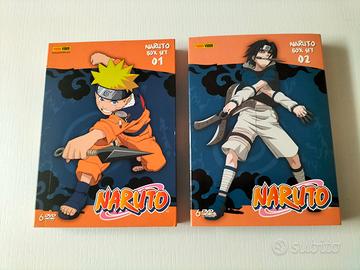 Naruto - DVD box 1 e 2 prima edizione Panini