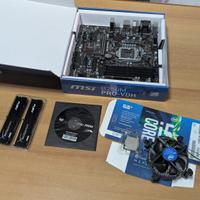 Componenti per PC, i5 6500, MSI B250M pro, 16 ddr4