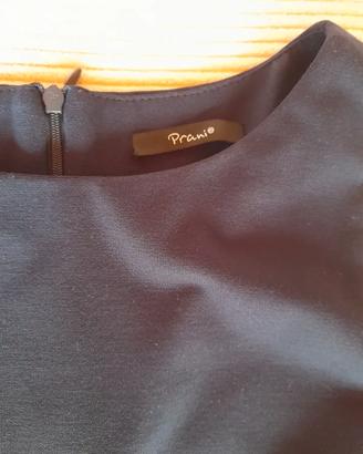 Abito tubino Prani blu con banda laterale – TG M