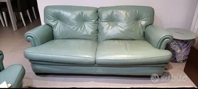 Coppia divani Poltrona Frau in pelle 