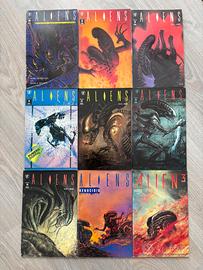 Lotto 9 Fumetti ALIENS (Play Press, anni '90)