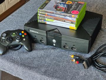 Xbox Classic Console + Controller + Giochi