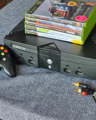 Xbox Classic Console + Controller + Giochi
