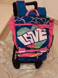 Zaino Seven J con trolley per scuola elementare