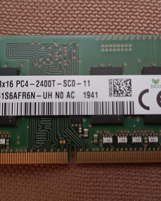 RAM 4 GB ddr4