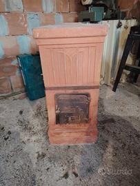 stufa in terracotta