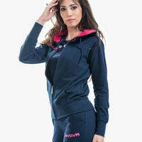 Tuta Givova Donnna- con cappuccio passeggiata