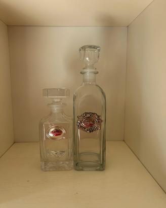 Bottiglie in cristallo per Cognac da arredamento