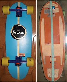 Longboard custom 30" Johnny be Wood 