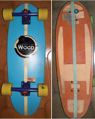 Longboard custom 30" Johnny be Wood 