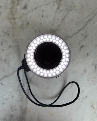 Luce macro LED Nikon Canon