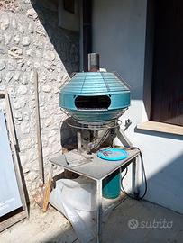 Forno girevole a gas