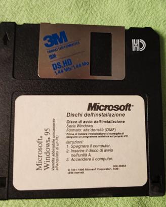Disco Floppy  Windows 95 /Ms Dos Leggere