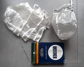 Kit 4 cuffie meches bordate uncino Labor Pro Hair