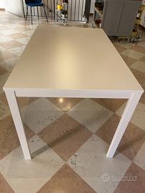 IKEA Tavolo allungabile bianco 120–180 cm