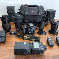 obiettivi per Nikon , flash .