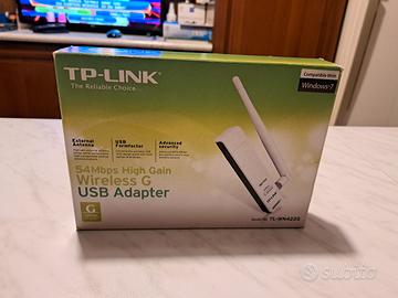 Tp-Link Scheda Wireless G Usb Adapter 54Mbps