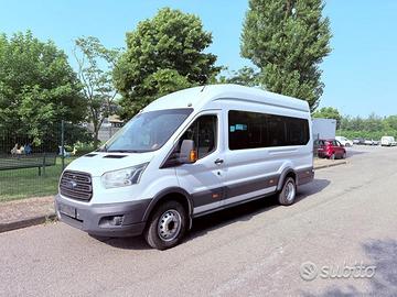 FORD TRANSIT * EURO6 * BUS 15 POSTI + sponda