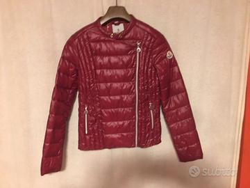 Piumino Moncler donna rosso TG.S