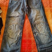 Jeans moto uomo taglia 48