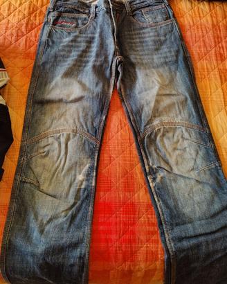 Jeans moto uomo taglia 48